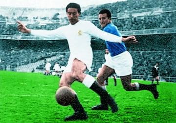 Defensa lateral con gran sentido táctico y mucha elegancia a la hora de jugar el balón, Rafael Lesmes, natural de Ceuta, jugó en el Madrid desde 1952 hasta 1960. Se le conocía como Lesmes II, ya que en el Valladolid, club del que llegó a las filas blancas, jugaba con su hermano Francisco, que era mayor que él. Tras su retirada siguió vinculado al club blanco siendo ojeador. Participó en seis encuentros: sólo se perdió la vuelta ante el Servette en el Bernabéu.