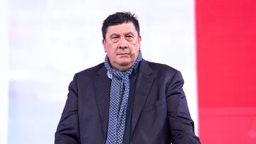 Germ¨¢n Burgos durante el sorteo de cuartos de la Copa del Rey.