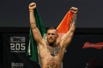 El luchador irlandés de MMA Conor McGregor.