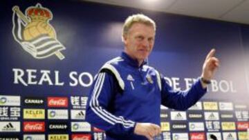 El entrenador de la Real Sociedad, David Moyes