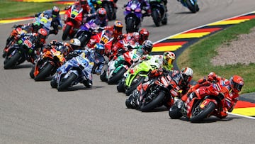 La novena sinfonía de Márquez en Sachsenring