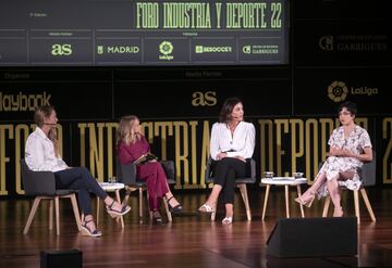 Eli Pinedo, medallista olímpica en balonmano y comentarista de RTVE
Sara Hurtado, patinadora olímpica
Jennifer Pareja, campeona del mundo de waterpolo y asesora de presidencia del CSD
Modera: Lourdes Rebollo, subdirectora de AS