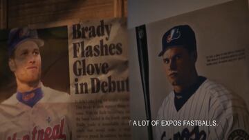 La campaña publicitaria que muestra un mundo donde Tom Brady juega béisbol