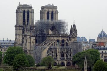 Así ha quedado Notre Dame
