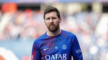 Inter Miami coach Phil Neville talked about the potential of having Lionel Messi join the team, but said it is of course, “hypothetical”.