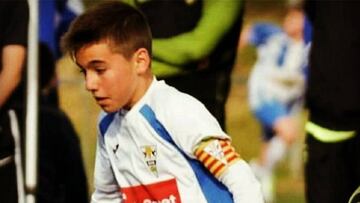 &Aacute;lex Parera, joven jugador de 12 a&ntilde;os que falleci&oacute; tras un desmayo.