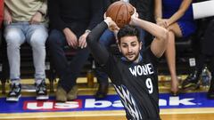 Ricky Rubio, durante un partido esta temporada.