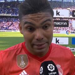 Casemiro: "Tenemos que hacerlo mejor hasta el último partido"