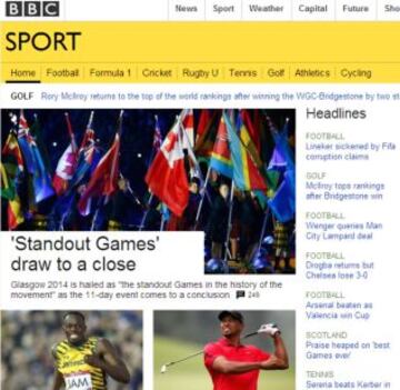 Portadas de la prensa extranjera