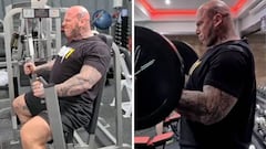 2 metros de altura y 160 kilos: así entrena el gigante británico que quiere luchar en la MMA