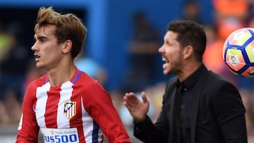 Griezmann y Simeone.