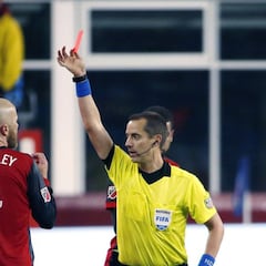 Sebastian Giovinco vio la primera roja directa en su carrera