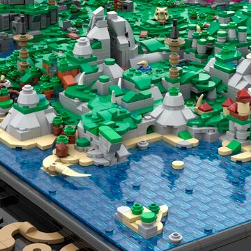 The Legend of Zelda Breath of the Wild LEGO