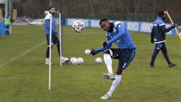 Entrenamiento Deportivo de La Coruña. Uche