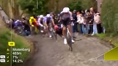 Espeluznante escena en Molenberg: el milagro de Van der Poel que evitó una tragedia
