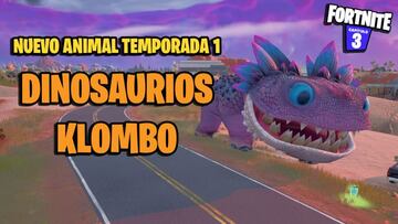 Dinosaurios Klombo en Fortnite: d&oacute;nde encontrarlos y qu&eacute; hacen