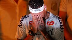 El momento en que Neymar se quebró al ser presentado en Santos: no apto para sensibles