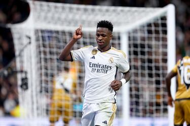 Gol anulado a Vinicius por fuera de juego de Joselu.