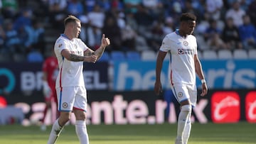 during the game Pachuca vs Cruz Azul, corresponding to Round 13 of the Torneo Clausura 2023 of the Liga BBVA MX, at Hidalgo Stadium, on April 01, 2023.
<br><br>
durante el partido Pachuca vs Cruz Azul, Correspondiente a la Jornada 13 del Torneo Clausura 2023 de la Liga BBVA MX, en el Estadio Hidalgo, el 01 de Abril de 2023.
