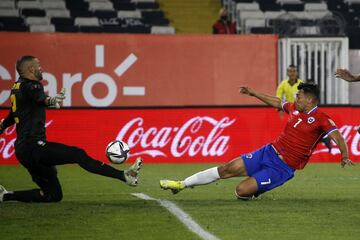 La nueva camiseta que la Roja lució en el duelo ante Brasil