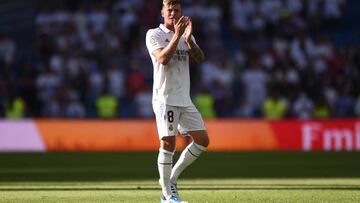 Kroos, en el último partido de Liga frente al Betis.