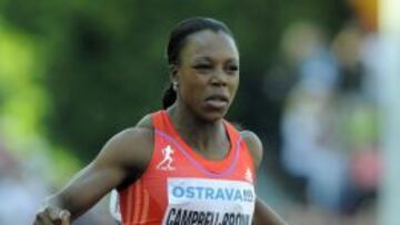 Positivo de la jamaicana Veronica Campbell, doble oro olímpico