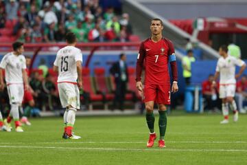 Así fue el partido de Cristiano Ronaldo ante México