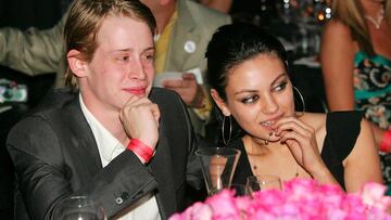 Macaulay Culkin y Mila Kunis, una de las parejas de famosos que no recordarás