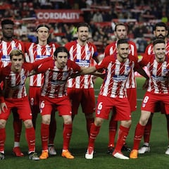 1x1 del Atlético de Madrid: Diego Costa pesca en la refriega