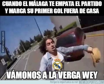 Cristiano y Roberto protagonistas de los memes del Madrid-Málaga