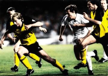 En la campaña 1986-87, el Madrid de la Quinta debutaba en la Copa de Europa. Su primer rival fue el Young Boys suizo. El Buitre se estrenó con un doblete en el Bernabéu...