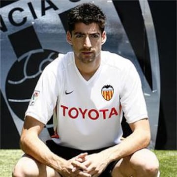 Arizmendi, en su presentación con el Valencia. 