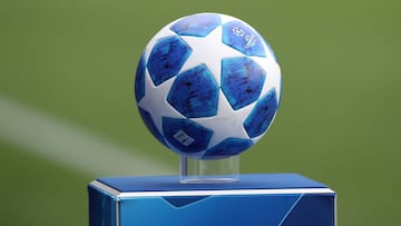 El nuevo bal&oacute;n de la Champions para la temporada 2018-2019.