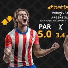 Paraguay vs. Argentina: horario, TV, pronósticos, estadísticas y clasificación