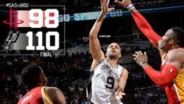 Parker y los Spurs mandan un aviso a Harden y sus Rockets