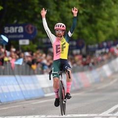 Resumen y resultado de la 8ª etapa del Giro de Italia: victoria en solitario de Healy