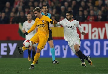 Griezmann empató el partido. 1-1.