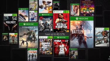 Comienzan las ofertas Black Friday en Xbox One y Xbox 360