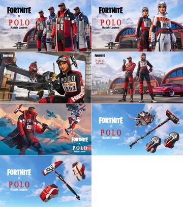 Im&aacute;genes oficiales de Fortnite x Polo Ralph Lauren