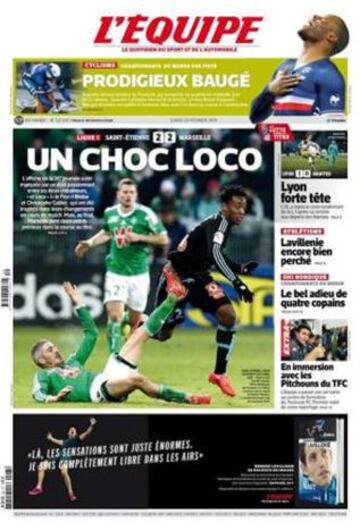 Portadas de la prensa deportiva