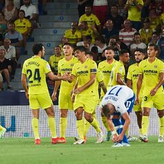 Aprobados y suspensos del Villarreal: un penalti agua el festival del Comandante