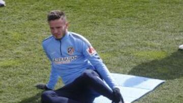 Simeone ensaya con Sa¨²l y G¨¢mez y sin Gabi ni Siqueira