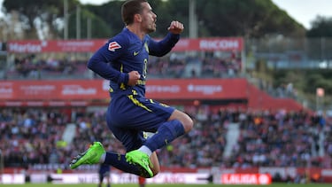 Griezmann celebra su gol ante el Girona.