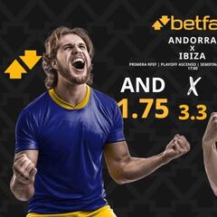 FC Andorra vs. UD Ibiza: horario, dónde ver, pronósticos y cuadro