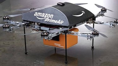Drones de reparto de Amazon a prueba de ladrones, un paso más cerca