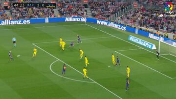 Es injusto para los mortales: Iniesta y Messi fabrican un gol de leyenda