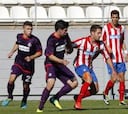 El Atleti remonta ante el Austria gracias a Ivi y Borja