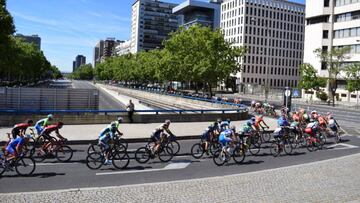 Vuelta Madrid: con el Movistar, muchos puertos y circuito final frente al Santiago Bernabéu