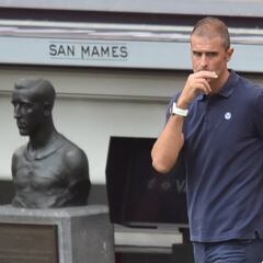 Garitano: "Comenté al club y a San José y Beñat que quería que se quedaran"