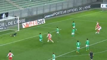Resumen y goles del Saint Étienne vs. Mónaco de Ligue1